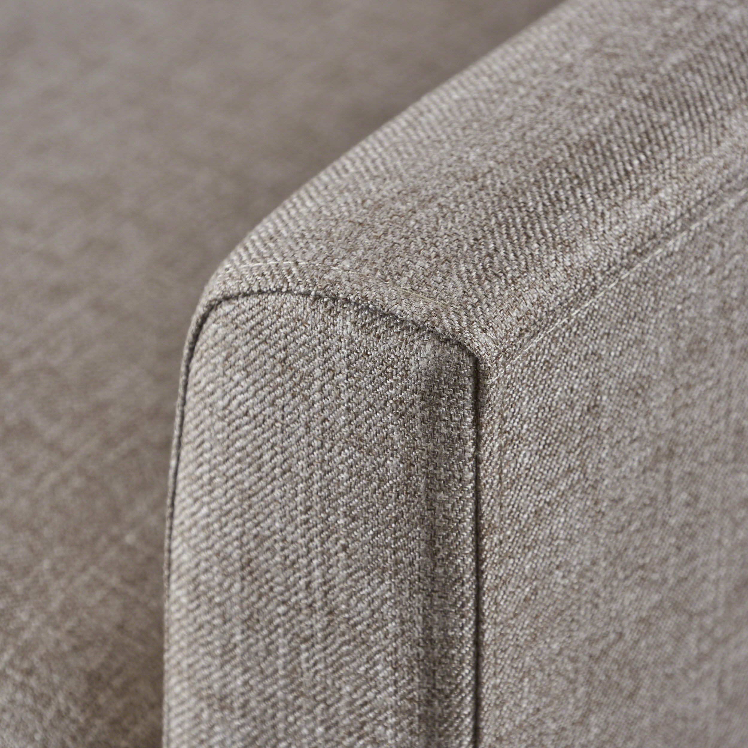 Noble House Mid Century Tufted Fabric Club Chair, Beige