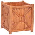 thumbnail image 4 of Leisure Season Decorative Planters Cypress Planter Box, 4 of 6