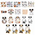 thumbnail image 2 of Halloween Cartoon Printed Patch for T-shirts Cute Funny Heat Transfer Sticker DIY, 2 of 5