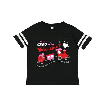 

Inktastic Will Choo Be My Valentine Valentine s Day Train Gift Toddler Boy or Toddler Girl T-Shirt