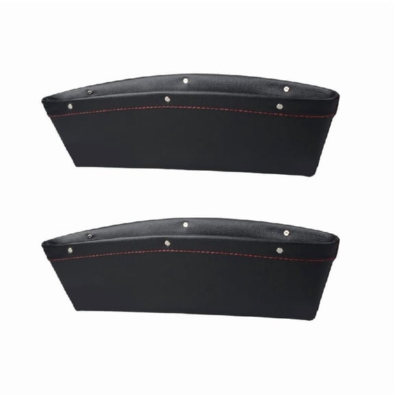 2Pcs Car Gaps Filler Organizers Gaps Filler Storage Between Seats