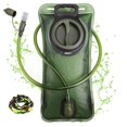 thumbnail image 1 of Mochila de hidratación CHERAINTI, 1,5 L, para senderismo, color verde militar, 1 of 7