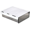 thumbnail image 1 of Under Desk Drawer Hidden Desk Organizer Pencil Tray Drawer Organizer Under Desk Storage For Notebooks Pens Pencils Keys Boxes, 1 of 6