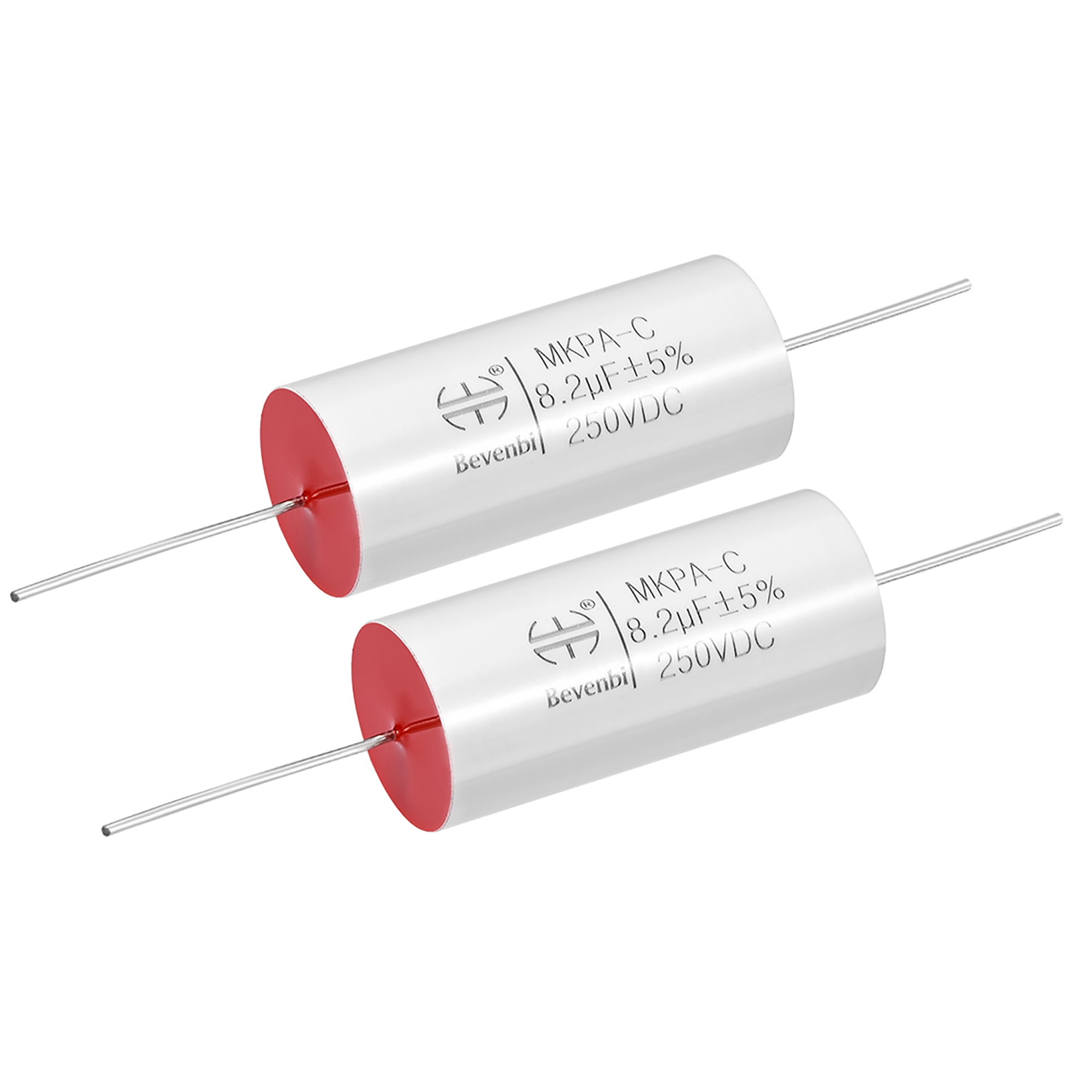 Film Capacitor 250V DC 8.2uF MKPAC Round Polypropylene Capacitors for