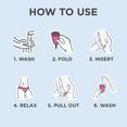 thumbnail image 3 of PEESAFE Reusable Menstrual Cup for Women | Large Size with Pouch|Ultra Soft, Odour and Rash Free|100% Medical Grade Silicone |No Leakage | Protection for Up to 8-10 Hours, 3 of 5
