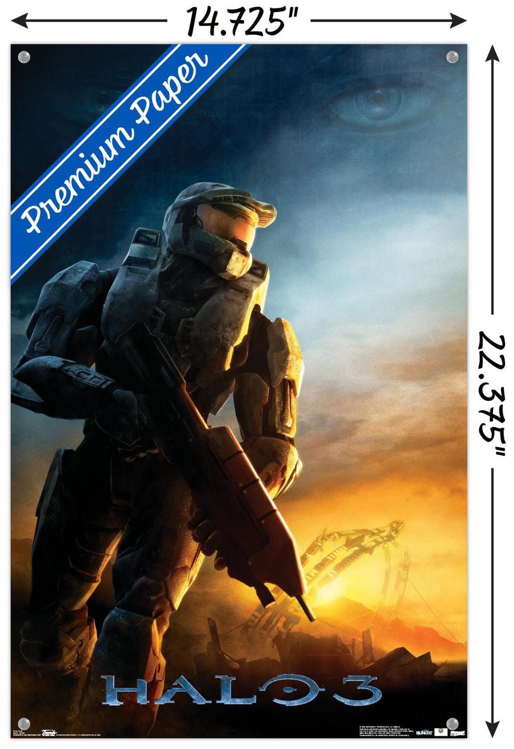 Halo 3 - Awakening Wall Poster, 22.375" x 34"