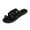 Black, variant on flat flat sandals for women Toe Loop Open Toe Slide Flat Arch Flat Heel Flatform Stability flat sandals for women