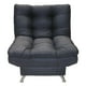 thumbnail image 1 of Sillón Individual Moderno Ocasional Reclinable 3 posiciones NORVAL  estructura de madera patas metálicas tela de Lino, 1 of 8