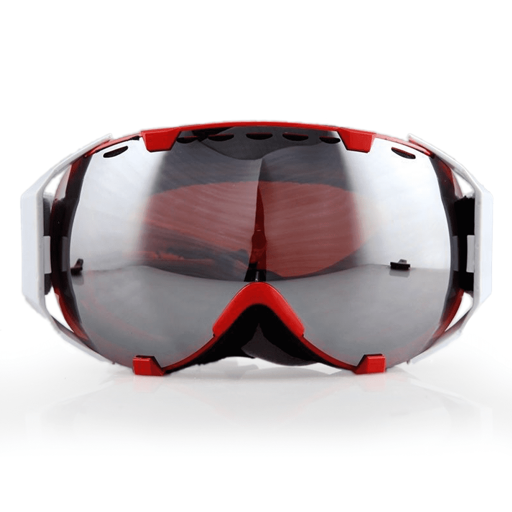 Ediors Windproof Snowmobile Ski Snow Goggles Eyewear Anti Fog Double Lens All Mountain UV Protection (105-6, Revo... by Ediors