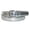 Silver, variant on CTM  Leather 1 1/8 Inch Metallic Dress Belt (Women)
