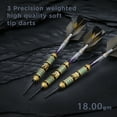 thumbnail image 6 of Viper Wizard Soft Tip Dart Set, 18 Grams, Blue and Black, 6 of 10