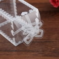 thumbnail image 4 of Clear Candy Boxes, 20 Pack Transparent Treat Boxes with Heart Lace Design and Ribbon, Square Plastic Favor Boxes for Wedding, Baby Shower, Party Supplies, 2.36x2.36 inch, 4 of 7
