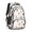 Dog Butt and, variant on Black and Gray Cat and Dog Paw Print Cute School Backpack Bag with Padded Back and Adjustable Shoulder Straps 16.9 X 12.6 X 5.9 Inches
