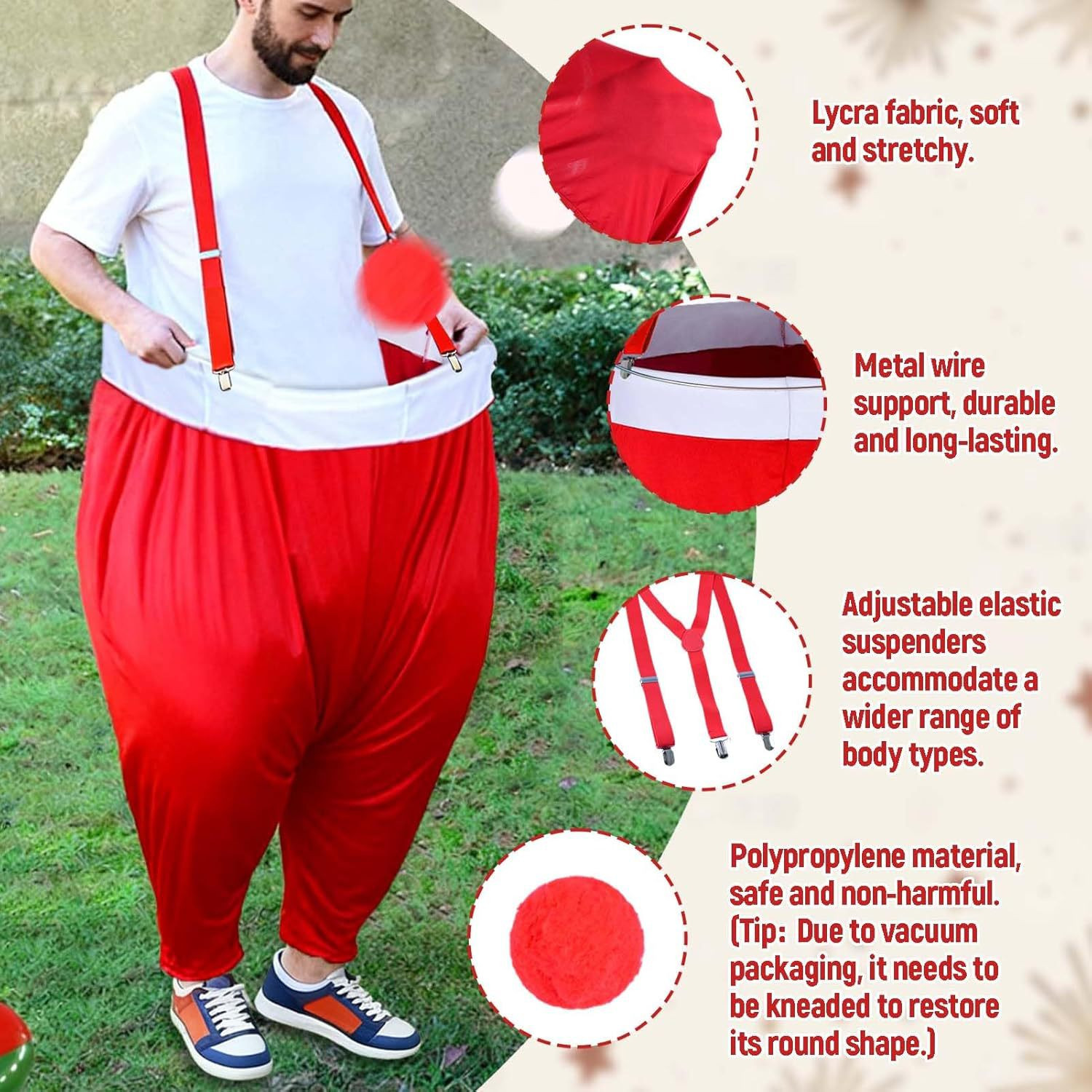 Iumwxz Santa Claus Pants Snowball Toss Game Foldable Portable Interactive Family Christmas Party Game with 20 Balls for Holiday Gatherings Festive Fun Indoor Outdoor