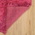 thumbnail image 4 of Linon Home Decor New Flokati Area Rug Collection, Fushcia, 3.5 x 5.5, 4 of 6