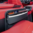 thumbnail image 1 of Ganfancp Asiento Del Coche Organizador de Relleno de La Costura Del Coche de Control Central de La Caja de Almacenamiento con Múltiples Ranuras para Tarjetas de Textura Bolsa de Coche de La Consola D, 1 of 7
