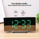 thumbnail image 3 of Bearachild Reloj despertador digital con pantalla LED y espejo para niños, pantalla LED con espejo curvo único Electrodomésticos, 3 of 6