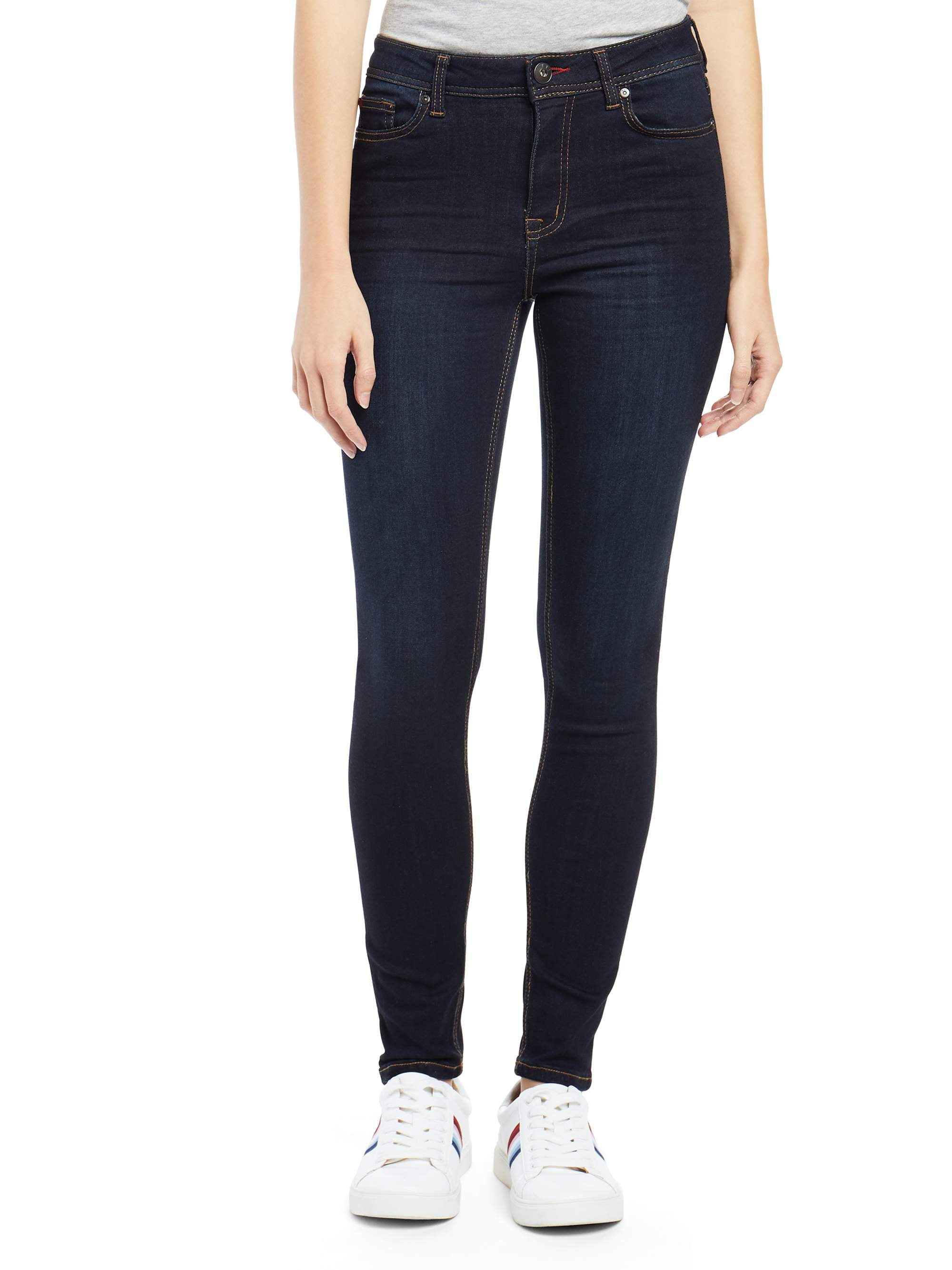 walmart women's high rise jeans