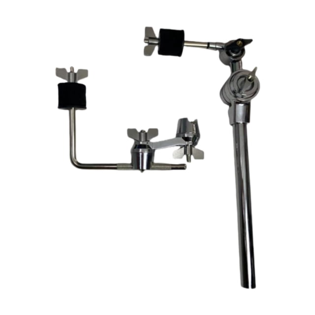 Abrazadera para montaje de platillos Baoblaze Soporte de platillos metal hardware brazo de fijación de platillos