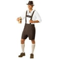thumbnail image 2 of RMGVDSD Mens Oktoberfest outfits 3 Piece Men Oktoberfest Outfit German Bavarian Lederhosen Shirt Hat Clothes Set For Adults Halloween Outfits Fashion Sports Outfits, 2 of 7