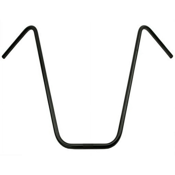 V Lowrider Handlebar 25" 22.2mm Black.Bike handle bar, bicycle handle bar, lowrider handle bar, beach cruiser lowrider bike part