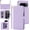 Light Purple, variant on MYKOMI Phone Case for Google Pixel 9/Pixel 9 Pro, PU Leather Wallet Case with Card Holder Wrist Strap Kickstand Shockproof Protective Cover Case