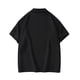 thumbnail image 2 of pstuiky camisetas para hombre, Camiseta holgada con cuello de listones para hombre Blusa holgada con cuello en V camisas casuales para hombre l, 2 of 3