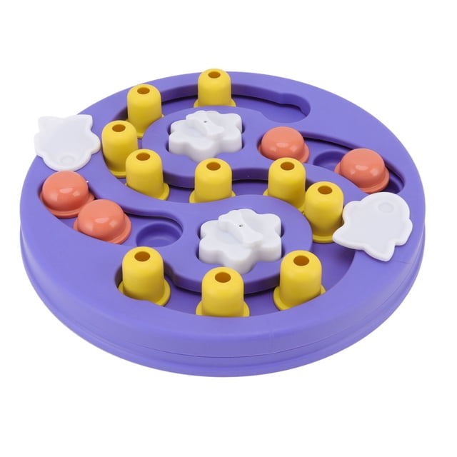 Interactive Treat Puzzle Dog Toy Dogs Brain Stimulation Mentally Stimulating IQ Training Puppy Treat Food Feeder Dispenser Advanced Aid Pets Digestion For Small Medium Large Dog