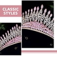thumbnail image 2 of KAKOWELY Bandeau Couronne Couronne de Mariée Couronne pour Femme Couronne de Mariage Coiffe de Bal Bandeau Couronne de Mariée Bandeau Couronne de Mariée Bandeau Couronne Bling Coiffe de Mariée, 2 of 4