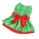 thumbnail image 3 of Vestido de perro moda lindo árbol de Navidad patrón cachorro vestido de verano para fiesta de Navidad diario M, 3 of 5