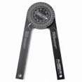 thumbnail image 1 of Precision Angle Finder, 7.3" Aluminum Protractor, 360° Rotation, Laser Engraved Scales for Accurate Measurements, 1 of 5