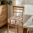 thumbnail image 2 of SEANATIVE Southwest Aztec Chair Seat Covers for Dining Chairs Set of 4 Stretch Chair Covers Armless Chair Cover Protector Reusable Chair Slipcovers for Kitchen Restaurant Chair Seat Decor, 2 of 7