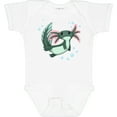 thumbnail image 3 of Inktastic Cute Axolotl swimming with bubbles Boys or Girls Baby Bodysuit, 3 of 5