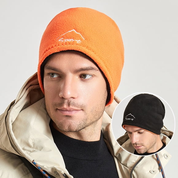 Bomber Hats Womens Mens Winter Cold Proof Ski Hat Outdoor Headgear Cap Polar Fleece Reversible Windproof Warm Cap Bomber Hats