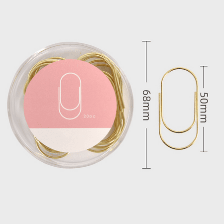 Lot De 24 Trombones En Métal En Forme D'abeille Pour Documents, Bureau Et Usage Personnel