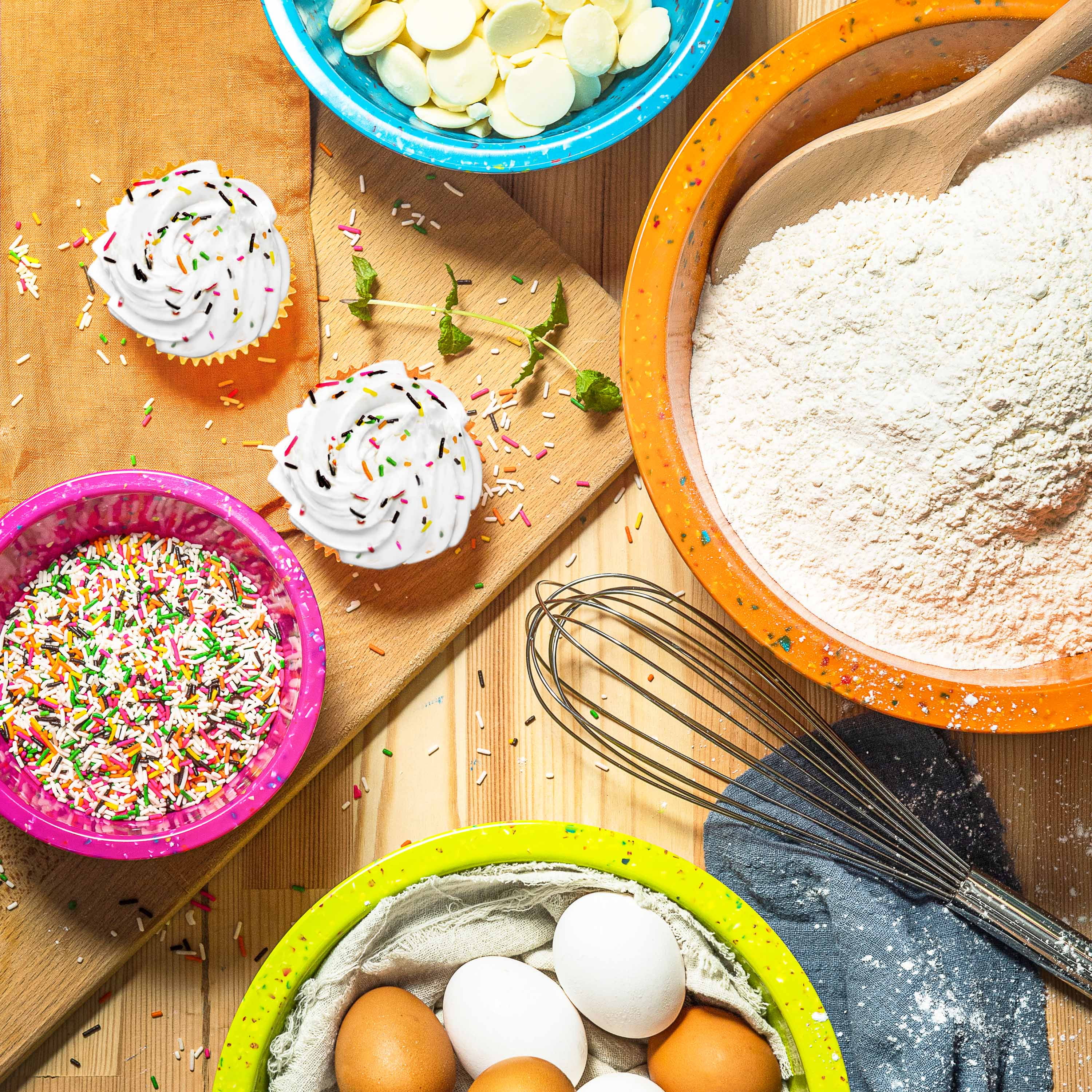 Zak designs confetti mixing hotsell bowls