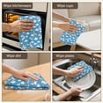 thumbnail image 6 of 2 Pcs Funny Kitchen Towels,Blue Cartoon Winged Unicorn Cloud Pattern Microfiber Dish Towels,Kitchen Tea Towels,Kitchen Towel Set (18" X 26"), 6 of 7