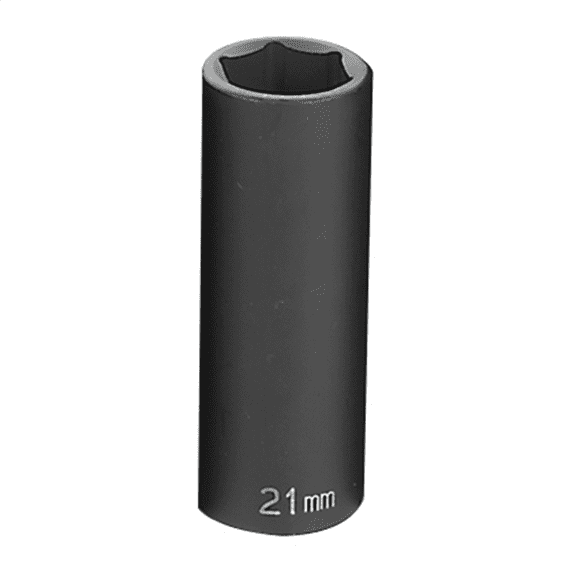 Grey Pneumatic 1/2" Drive x 21mm Deep Socket