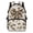 Mallard Duck Camo Big Bow, variant on Pink Bow Bass Fish Adjustable Straps Backpack for College Students 17 Inch Roomy Bookbag for Laptop and Binders This Schoolbag Is Perfect for Teens Daily