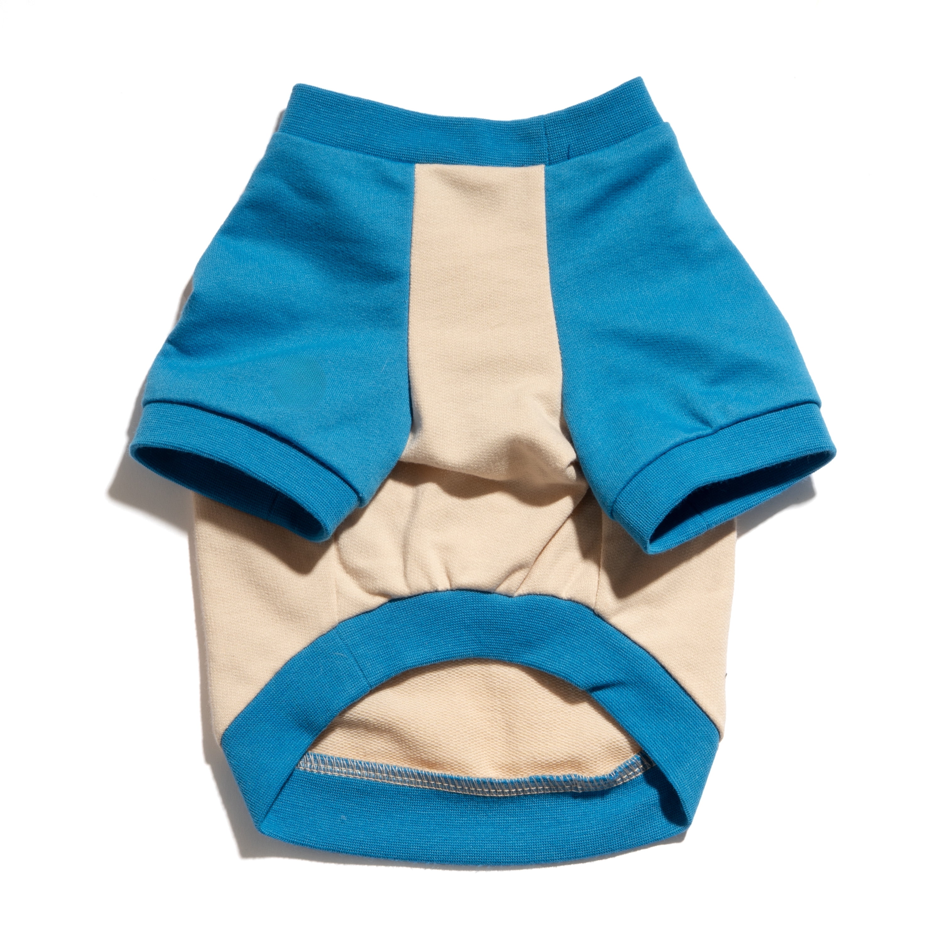 Oodles Blue Love My Human Spring Raglan Dog T-Shirt, Small