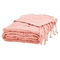 thumbnail image 2 of SAFAVIEH Delena Throw Blanket Pink, 2 of 2