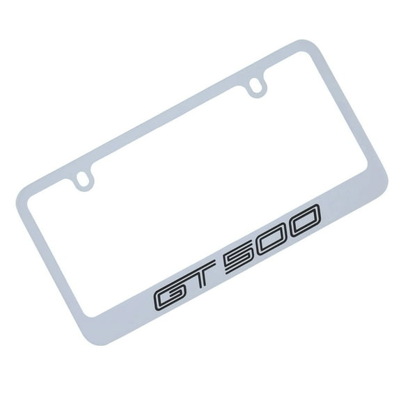 Ford GT 500 License Plate Frame (Chrome)