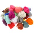 thumbnail image 4 of KAKOWELY 36 Colors Wool Roving Fibre Wool Yarn Roving For Needle Felting Hand DIY,1.97"X1.97"X1.97", 4 of 5