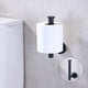 thumbnail image 3 of Portarrollos de papel higiénico negro mate SUS304, portarrollos de papel higiénico redondo moderno montado en la pared, dispensador de papel higiénico para baño, portarrollos, 3 of 5