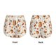 thumbnail image 3 of Balery Squirrel Pantalones cortos deportivos para mujer con forro y dos bolsillos, elásticos, para entrenamiento, gimnasio, yoga-X-Large, 3 of 7