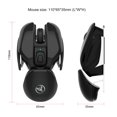 thumbnail image 4 of Ratón inalámbrico HXSJ T37 con tecnología 2.4G, diseño ergonómico, ajuste de DPI en tres niveles, batería recargable integrada, color negro, ideal para oficina y uso diario., 4 of 6