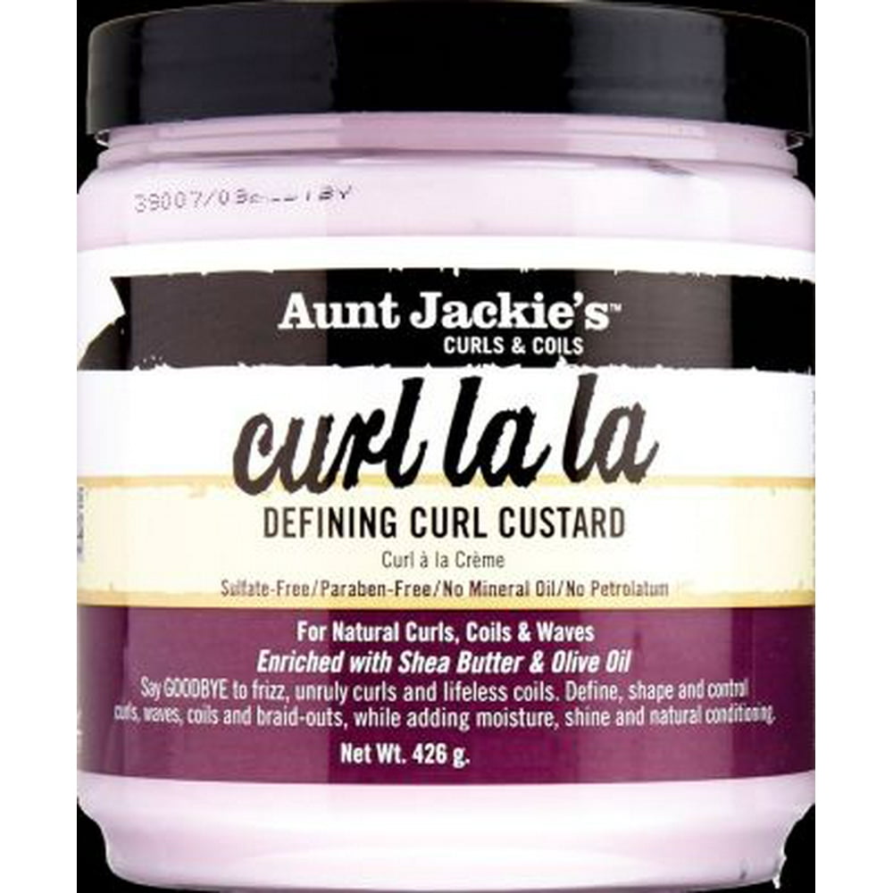 6 Pack Aunt Jackies Curl La La Defining Curl Custard Cream 15 oz
