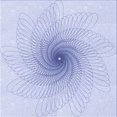 thumbnail image 1 of Ahgly Company Machine Washable Indoor Square Transitional Lavender Blue Area Rugs, 4' Square, 1 of 7