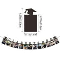 thumbnail image 2 of Graduation Ornaments Class Of 2026 Decorations Black Flash Graduation Photo Banner Kindergarten To Graduation Photo Display Banner Suitable For Grade Photos Party Decoration, 2 of 4