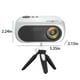 thumbnail image 3 of (u.s. Standard) Led Portable Mini Projector Hd 1080p Projector U Disk Plug-in Card, Home Hd Projector, With Tripod, 3 of 5